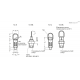 Штифт стопорный GN 413-10-M16x1,5-A-NI ELESA+GANTER