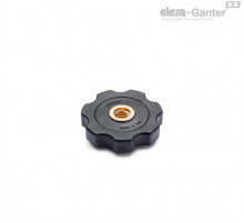 Лепестковая гайка с резьбовой втулкой GFL.50-B M10 (168572) ELESA+GANTER
