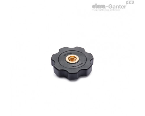 Лепестковая гайка с резьбовой втулкой GFL.50-B M8 (168571) ELESA+GANTER