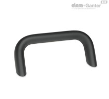 Наклонная П-образная ручка GN 565.2-20-128-A-SW ELESA+GANTER