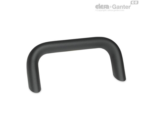 Наклонная П-образная ручка GN 565.2-26-160-A-SW ELESA+GANTER