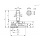Регулируемая опора LVQ.F-100-14-SST-M16x68 (333851) ELESA+GANTER