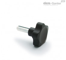 Цельнолитая лепестковая ручка VC.692/25 p-M5x16 (166142) ELESA+GANTER