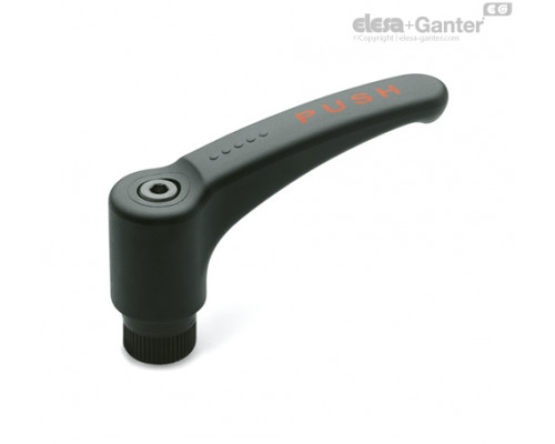 Регулируемая ручка с функцией защиты ERS.63 B-M8 (236935) ELESA+GANTER