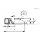 Основание для опор LV.F-100-14-AS-ESD-C (301841-ESD) ELESA+GANTER