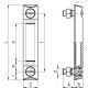 Индикатор HCX.76-BW-SST-M10 (11345) ELESA+GANTER