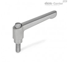 Регулируемая ручка рычажного типа GN 300.5-78-M12-25-AS ELESA+GANTER