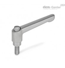 Регулируемая ручка рычажного типа GN 300.5-30-M6-16-AS ELESA+GANTER