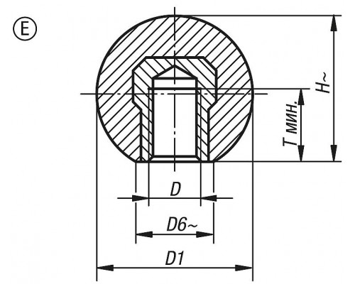 Ручка K0158.11605 Kipp