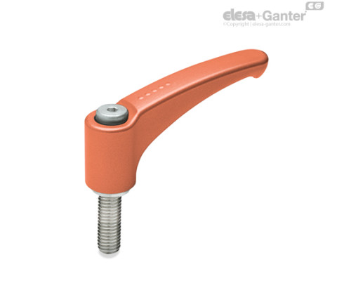 Регулируемая ручка ERM.44 SST-p-M5x32-C2 (241141-C2) ELESA+GANTER Регулируемая ручка ERM.44 SST-p-M5x32-C2 (241141-C2) ELESA+GANTER