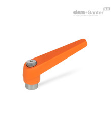 Регулируемая ручка рычажного типа GN 101.1-25-M10-OS ELESA+GANTER