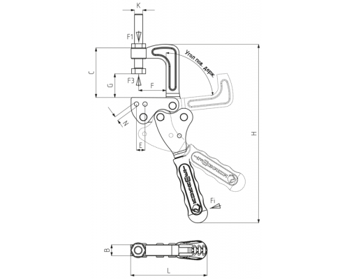 Зажимы 821-2 Kukamet
