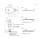 Регулируемая опора GN 42-60-M16-75-A3-UK ELESA+GANTER