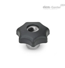 Быстросъёмная лепестковая ручка GN 6336.3-40-M8-NI ELESA+GANTER