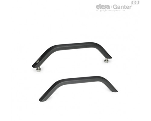 П-образная ручка GN 428-AL-28-400-A-SW ELESA+GANTER