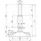 Опора HPAIMZB801690 EMES