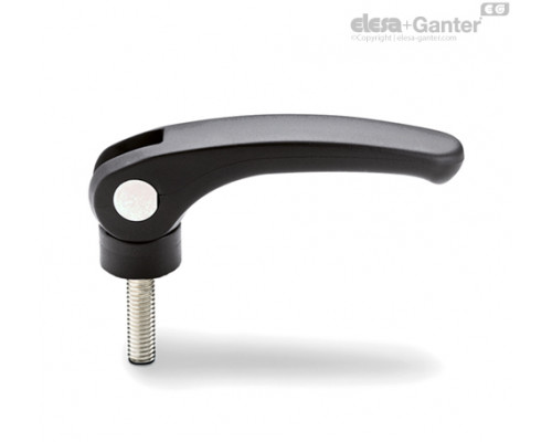 Шарнирная ручка LAC.44-p-M5x30 (33333) ELESA+GANTER