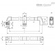Трубчатая ручка M.1043 BM/30-700-SST-SCM (37057-R) ELESA+GANTER