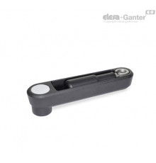 Кривошипная рукоятка с откидной ручкой GN 472.5-80-B10-SW ELESA+GANTER