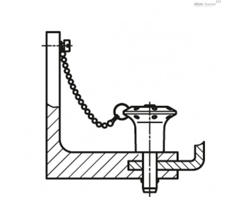Шариковая цепь CT-S-2A-18-320 (76311) ELESA+GANTER