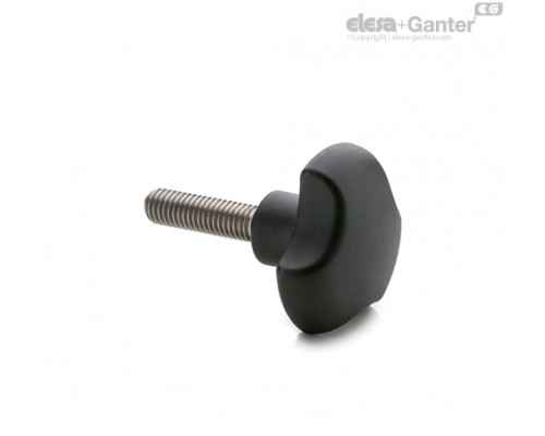 Ручка цельнолитая VTT.25-SST-p-M6x35 (167186) ELESA+GANTER