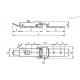 Замок натяжной TLAS.SST-16.4/102+R (420084) ELESA+GANTER
