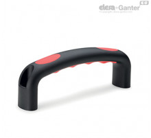 Мостовидная ручка M.343 FM/150 B-6-SOFT-C6 (138622) ELESA+GANTER