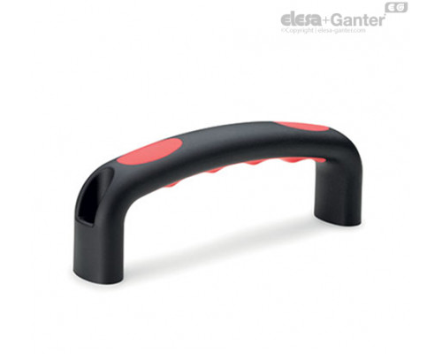 Мостовидная ручка M.343 FM/150 B-6-SOFT-C6 (138622) ELESA+GANTER