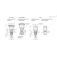 Пружинный стопор GN 816-6-M12x1,5-B ELESA+GANTER