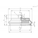 Вакуумная присоска VVC-100-G3/8-B (VV.47005) ELESA+GANTER