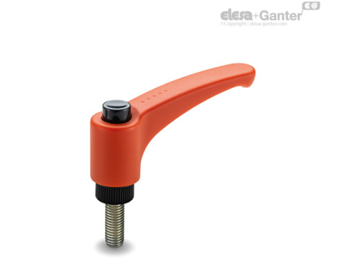 Регулируемая ручка ERX.44-C2-SST-p-M5x16-C1 (235211-C2-C1) ELESA+GANTER
