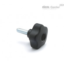 Лепестковая поворотная ручка VCT.53 p-M10x30-SOFT-C9 (169973-C9) ELESA+GANTER