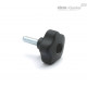 Лепестковая поворотная ручка VCT.66 p-M12x50-SOFT-C9 (170037-C9) ELESA+GANTER