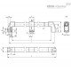 Трубчатая ручка M.1043/30-1000-AN-SCM (37063-R) ELESA+GANTER
