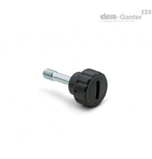 Фиксируемая рифлёная ручка BT-HP.12-AV-p-M4x14 (5301) ELESA+GANTER