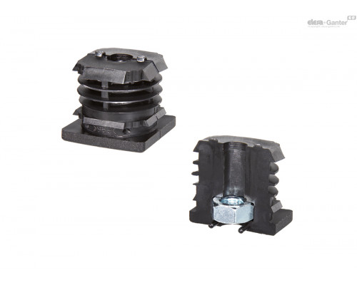 Торцевая заглушка NDL.Q-20x1.5-2-M6 (430551) ELESA+GANTER