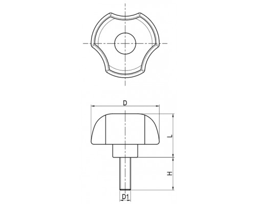 Ручка PYCT500830 EMES