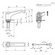 Регулируемая ручка ERX.44-SST-p-M6x30-C1-LP (236025-C1) ELESA+GANTER