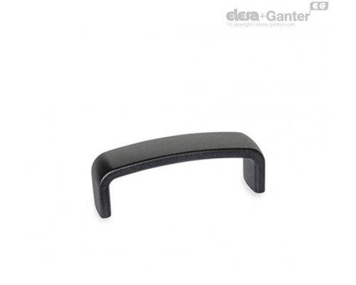 П-образная ручка GN 422.1-117-AL-SW ELESA+GANTER