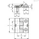 Петли CFM.60-p-M8x14.5-SH-8 (425731) ELESA+GANTER