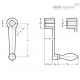 Кривошипная рукоятка DIN 469-100-B10-D ELESA+GANTER