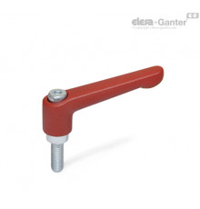 Регулируемая ручка рычажного типа GN 300.2-22-M3-6-RS ELESA+GANTER