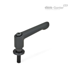 Регулируемая ручка рычажного типа GN 307-30-M5-20-SW ELESA+GANTER