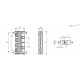 Петля CFB.108 SH-6 (422511) ELESA+GANTER