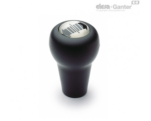Грибовидная ручка IEL.65 N-12-H SOFT (26671) ELESA+GANTER