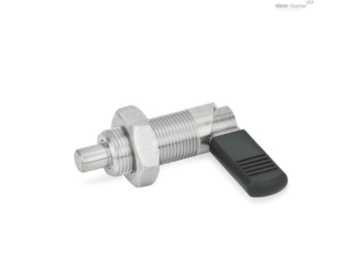 Рычажные фиксаторы GN 612-5-M12-BK-NI ELESA+GANTER
