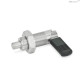 Рычажные фиксаторы GN 612-5-M12-BK-NI ELESA+GANTER