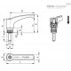 Регулируемая ручка с функцией защиты ERS.44 p-M6x25 (236974) ELESA+GANTER
