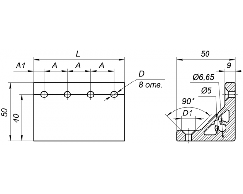 Уголки A00811.245210 Алтервиа