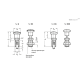 Штифт стопорный GN 818-4-4-B-A4 ELESA+GANTER